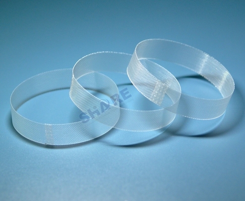 Welded Nylon Filter Mesh Ring Continuous / Cut To Length Tube Filter Overlapping Seam