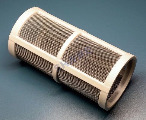 Cylindrical Stainless Steel Filtering Element For Pressure Gearbox