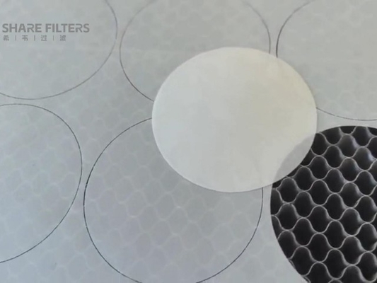 Analysis Polyamide Nylon Mesh Filters Discs for Component Cleanliness Assessments