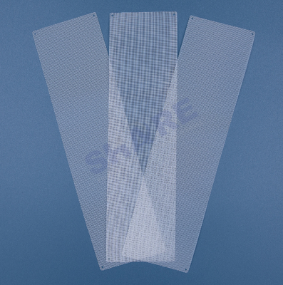 Woven Monofilament Polyethylene PE Filter Mesh, Custom Cutting, Tight Tolerances, Unlimited Shapes, Smooth Edges