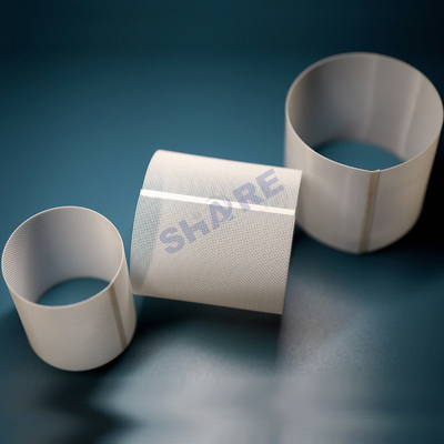 Oblique Weld Nylon PET PP Mesh Tube Filter Used for Injection Molding, Overlapping Seam
