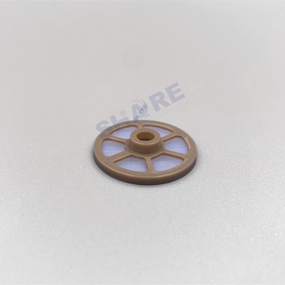 Injector Fuel Disc Filter D24.9X4.6mm Brown/Black Color Car Gasoline Screen