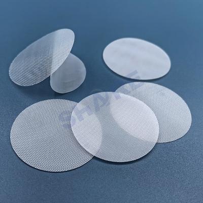 Custom Coarse And Fine Double Layer Polyester Mesh Filter Discs For Filtration Of Air, Liquids, Solids, Hydraulic Oil