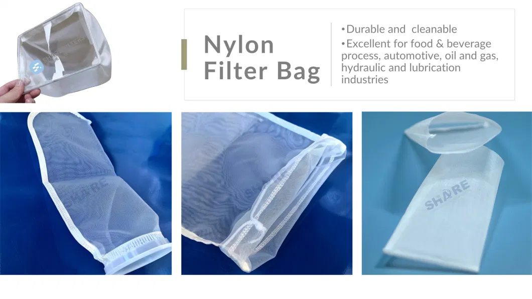 Sacchetti per filtri dell'acquario 4" 7" anello calzino filtro a maglia di nylon e sacchetto filtro stagno a maglia di nylon da 11 pollici 3