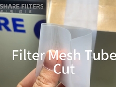 Tubo a maglia di filtro in poliestere di nylon 30 50 100 150 200 250 300 micron per la filtrazione di carburante idrico